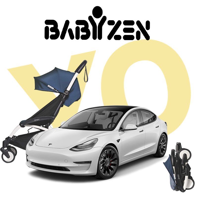 Tesla Model 3 stroller YOYO Babyzen