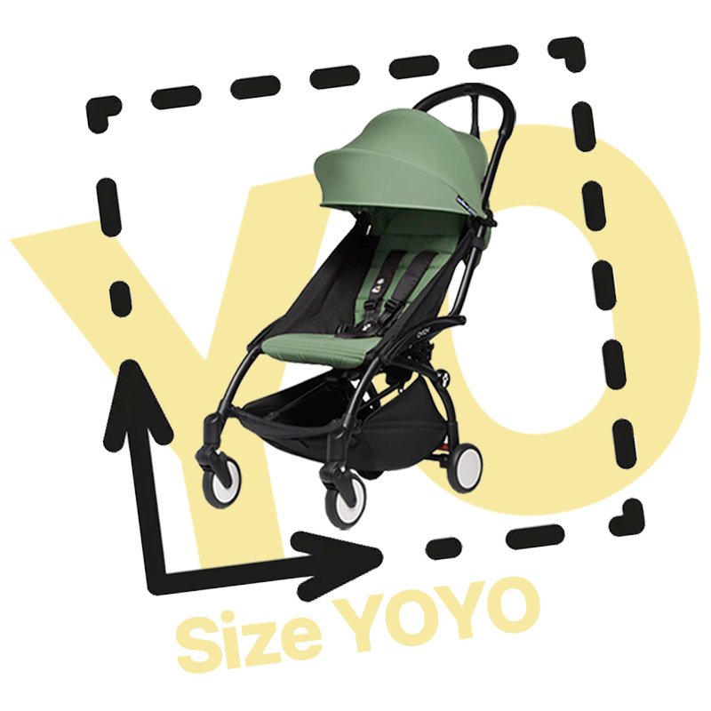 Yoyo stroller hot sale dimensions