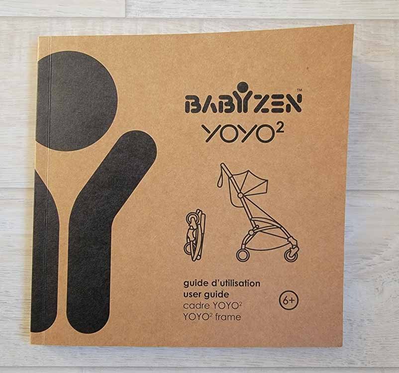 Book and official notice YOYO Babyzen stroller