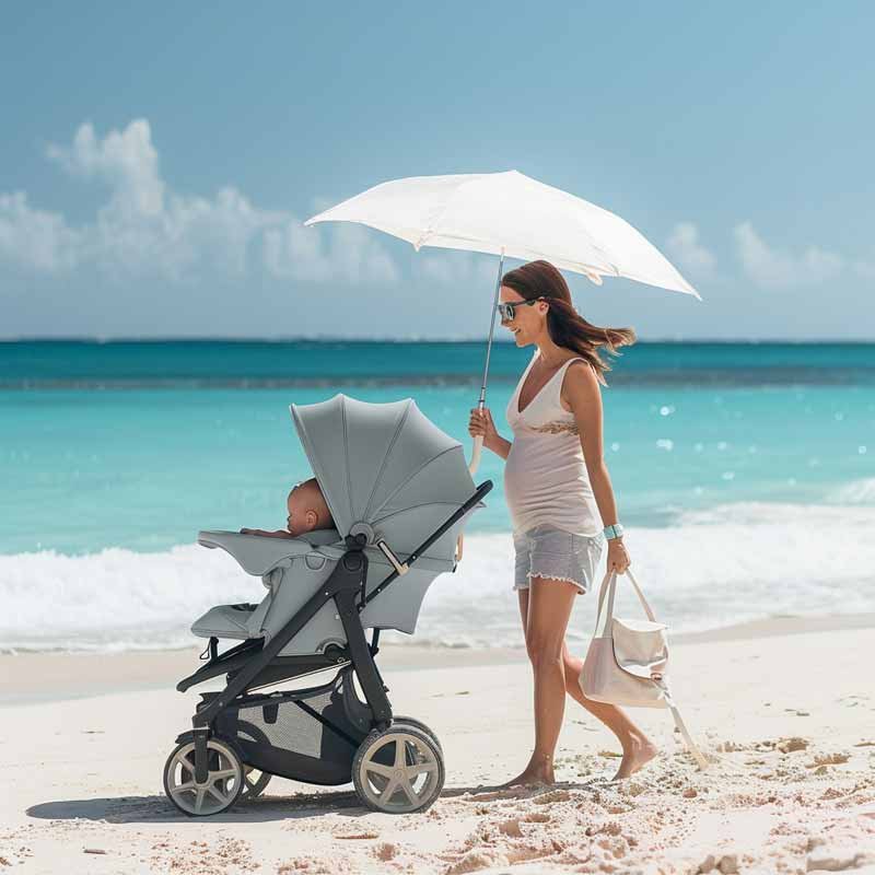 How to get to the Beach with your Stroller 2024 Guide